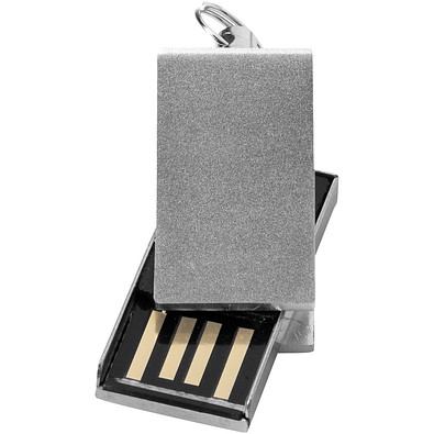 Mini Rotate USB-Stick, silber, 64GB