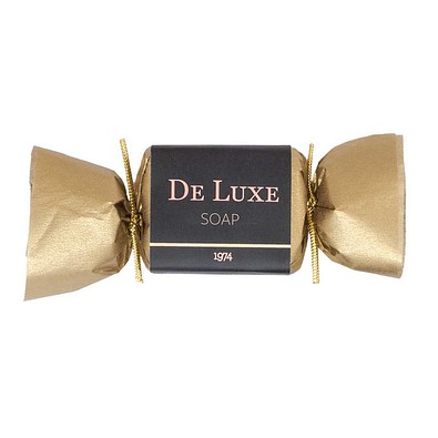 Mini-Seife, Vanille DeLuxe Gold, 1-seit. Druck