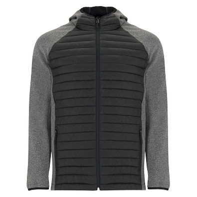 Minsk Hybrid Thermojacke Unisex, schwarz, 2XL
