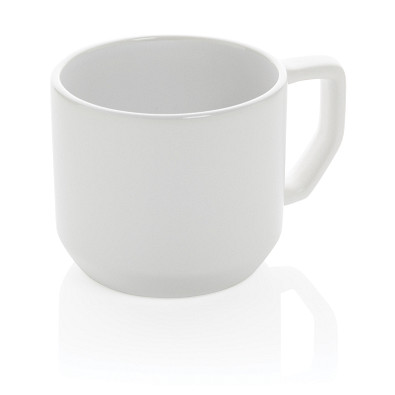 Keramiktasse Calla, 350 ml, weiß