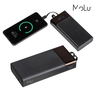 MoLu Powerbank Marbella,schwarz