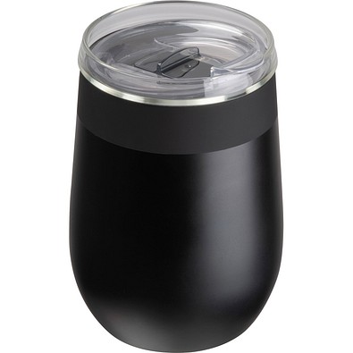 MoLu  recycelter Edelstahl Trinkbecher,schwarz