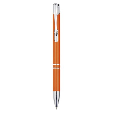 Moneta Kugelschreiber aus recyceltem Aluminium, orange
