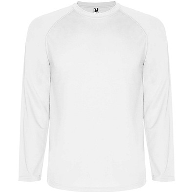Montecarlo Langarm Sport-Shirt für Männer, weiss, 2XL