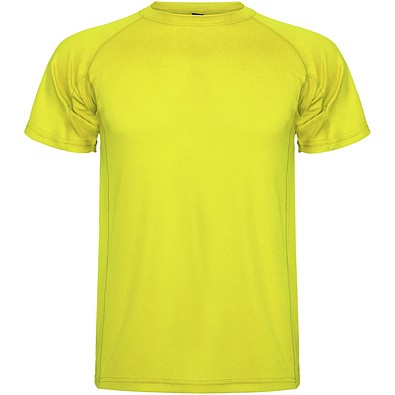 Montecarlo Sport T-Shirt für Kinder, Fluor Yellow, 8
