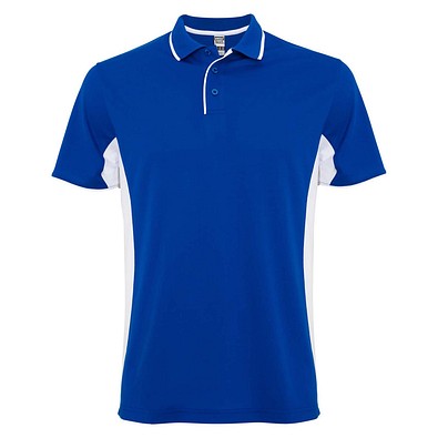 Montmelo Sport Poloshirt Unisex, royalblau / weiß, S