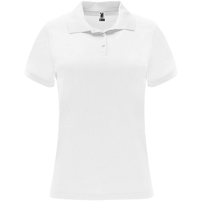Monzha Sport Poloshirt für Damen, weiss, S