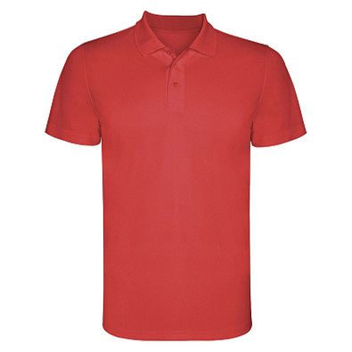 Monzha Sport Poloshirt für Herren, rot, S