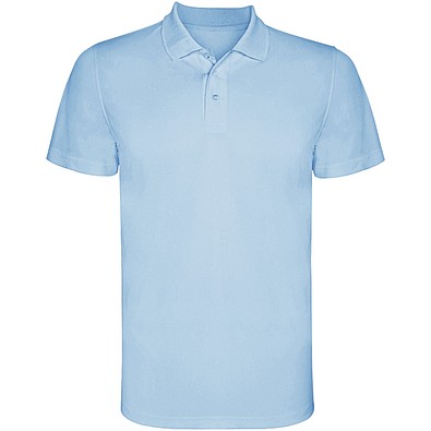 Monzha Sport Poloshirt für Kinder, himmelblau, 8