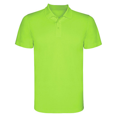 Monzha Sport Poloshirt für Kinder, Lime / Green Lime, 8