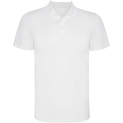 Monzha Sport Poloshirt für Kinder, weiss, 8
