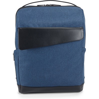MOTION BACKPACK. Rucksack aus 600D Twill-Polyester und PU, Blau