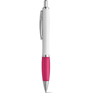 MOVE. Kugelschreiber aus ABS mit Clip, Rosa