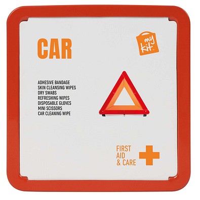 MyKit Erste Hilfe Set für das Auto, rot
