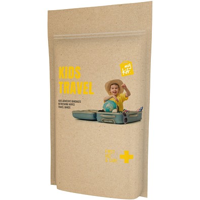 MyKit Kinder Reiseset in Papiertasche, Kraftpapier