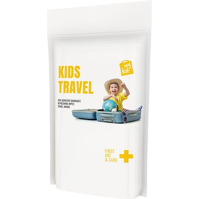 MyKit Kinder Reiseset in Papiertasche, weiss