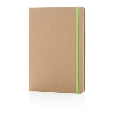 XD COLLECTION Nachhaltiges Notizbuch, DIN A5, grün