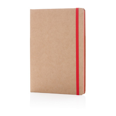 XD COLLECTION Nachhaltiges Notizbuch, DIN A5, rot