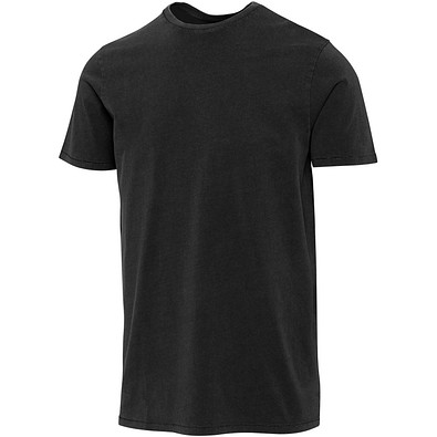Nanaimo Kurzärmeliges T-Shirt für Herren im Washed Look, 160 g/m2, schwarz, S