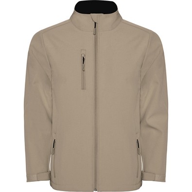 Softshell Jacke Nebraska, Herren, dark sand, XL