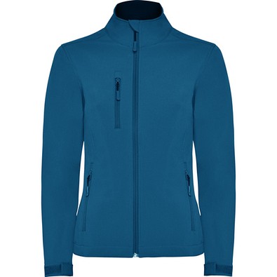NEBRASKA WOMAN Softshell-Jacke, S, MOONLIGHT BLUE
