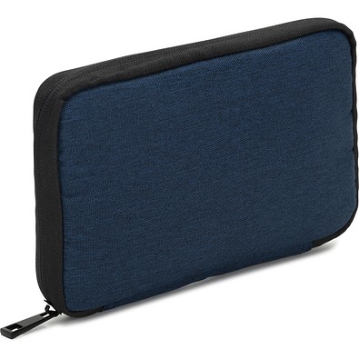 Newcastle BAG. Tasche aus hochdichtem, recyceltem 600D-Polyester mit geräumigem Hauptfach für die Organisation von technischem Zubehör, Blau