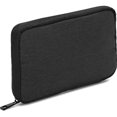 Newcastle BAG. Tasche aus hochdichtem, recyceltem 600D-Polyester mit geräumigem Hauptfach für die Organisation von technischem Zubehör, Dunkelgrau