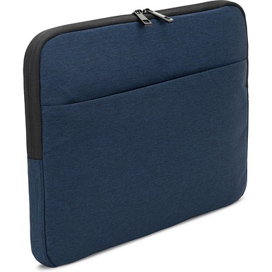 Newcastle. Tasche aus hochdichtem, recyceltem 600D-Polyester für Laptop 14", Blau