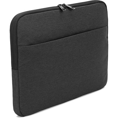 Newcastle. Tasche aus hochdichtem, recyceltem 600D-Polyester für Laptop 14", Dunkelgrau