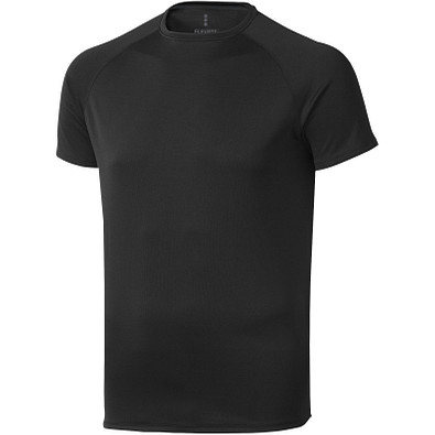 ELEVATE Herren T-Shirt Niagara cool fit, schwarz, L