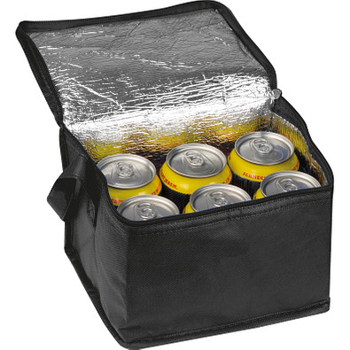 Non-Woven Kühltasche Nieby, schwarz