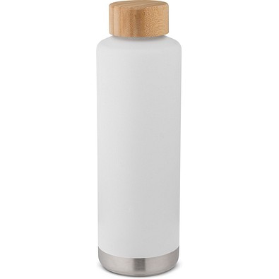 NORRE BOTTLE. Isolierflasche aus Edelstahl (36% recycelt) (640 mL), Weiß