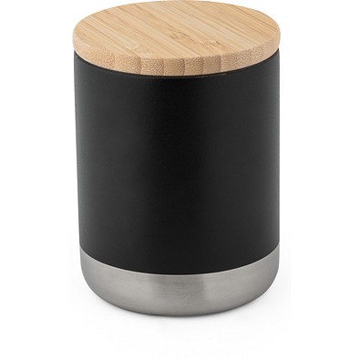 NORRE TUMBLER. Isolierbecher aus Edelstahl (36% recycelt) (370 mL), doppelwandig und vakuumisoliert, Schwarz