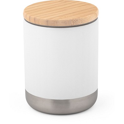 NORRE TUMBLER. Isolierbecher aus Edelstahl (36% recycelt) (370 mL), doppelwandig und vakuumisoliert, Weiß