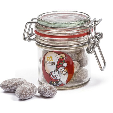 Nostalgie Glas, Zimtmandeln, ohne Etikett