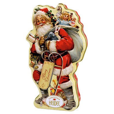 CONFISERIE HEIDEL Nostalgie Weihnachtsmann, gelb/rot CONFISERIE HEIDEL Nostalgie Weihnachtsmann, gelb/rot