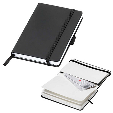 Notizbuch Agenda A6, schwarz