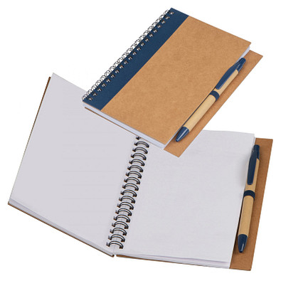 Notizspiralblock Ravenna,dunkelblau