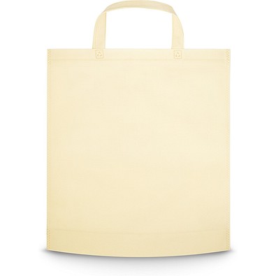 NOTTING. Einkaufstasche aus Non-woven (80 g/m²), Beige