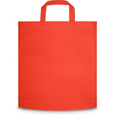 NOTTING. Einkaufstasche aus Non-woven (80 g/m²), Rot