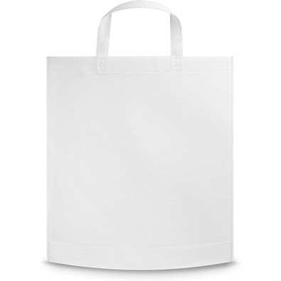 NOTTING. Einkaufstasche aus Non-woven (80 g/m²), Weiß