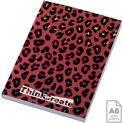 Novella Austen A6 Softcover Notizbuch – 100 Blatt, rot