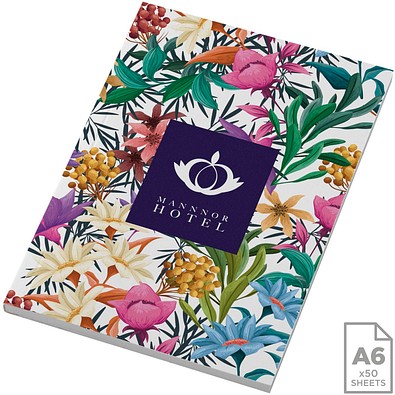 Novella Austen A6 Softcover Notizbuch – 50 Blatt, weiss