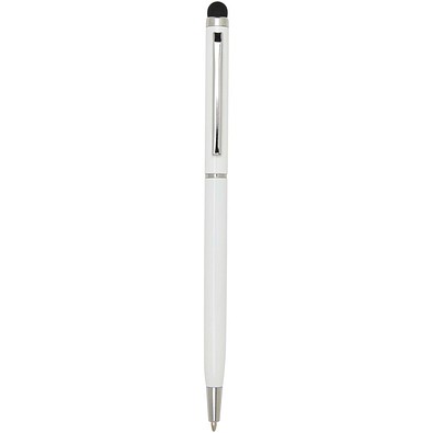 Ore Stylus Aluminium Kugelschreiber (blaue Mine), weiss