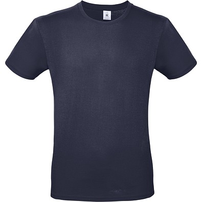 B&C Collection Unisex T-Shirt, dunkelblau, L