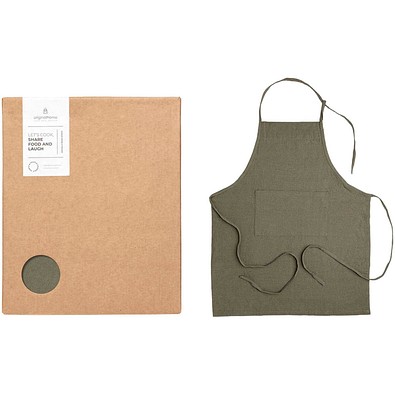 Originalhome Schürze aus recyceltem Material, grün