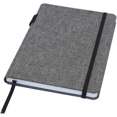Orin A5 Notizbuch aus RPET, heather grau