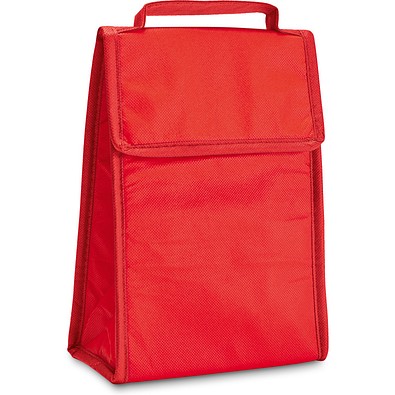OSAKA. Faltbare Kühltasche 3l aus Vliesstoff (80 g/m²), Rot