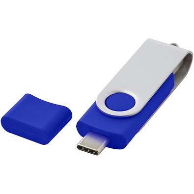 OTG Rotate USB Typ-C Stick, blau, 8GB