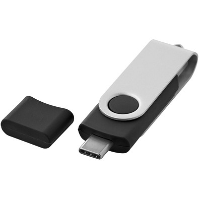 OTG Rotate USB Typ-C Stick, schwarz, 8GB